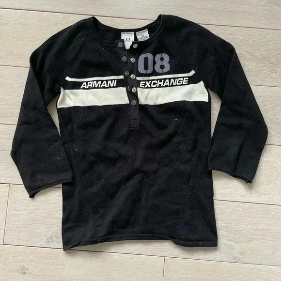𝅺armani‎ Exchange 3/4 sweater - Picture 1 of 4